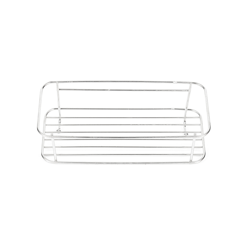 Клейкая душевая кабина из нержавеющей стали с крючками