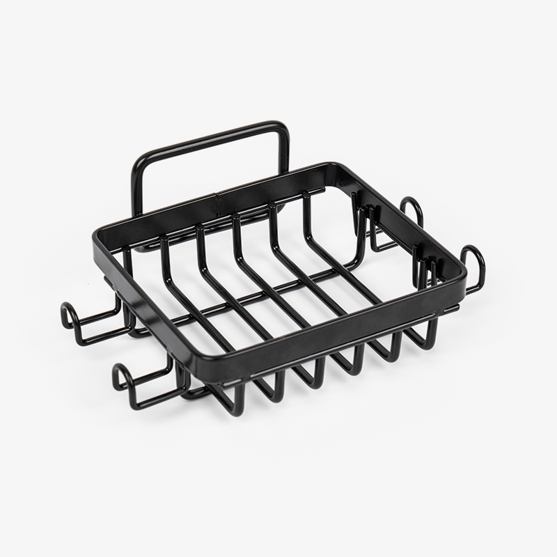 Черный держатель для мыла из нержавеющей стали для душа