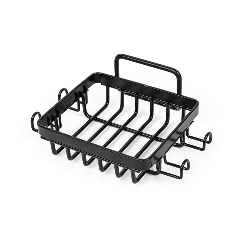 Черный держатель для мыла из нержавеющей стали для душа