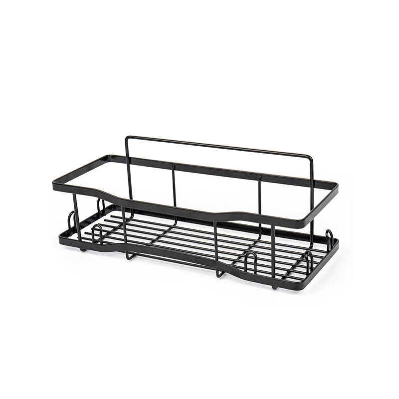 Настенная корзина для хранения из металлической проволоки для кухни и ванной комнаты