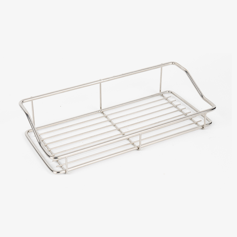 Полка для хранения в ванной комнате из нержавеющей стали без сверления