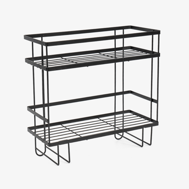 Двухслойная настенная полка