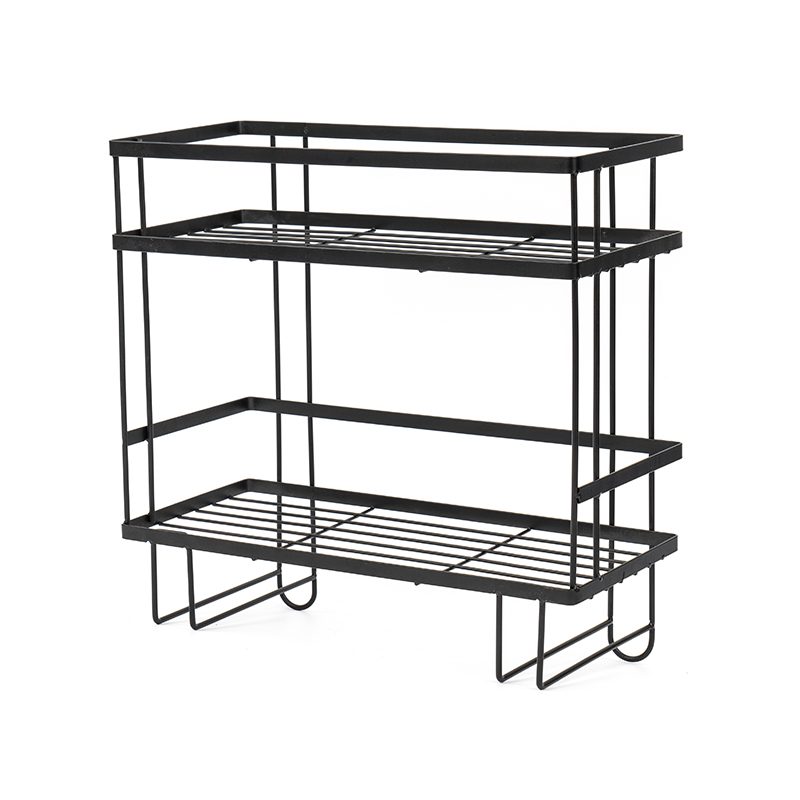 Двухслойная настенная полка