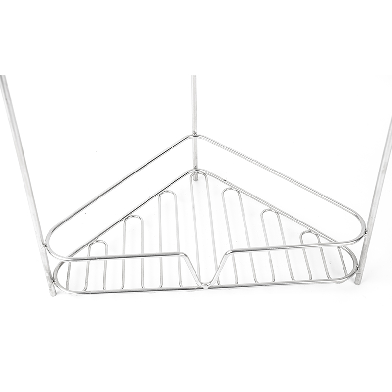 3-х уровневая угловая полка-органайзер для ванной комнаты