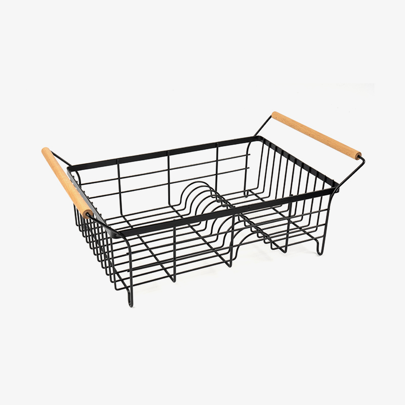 Стеллаж для сушки посуды из нержавеющей стали с держателем для столовых приборов и сушильной панелью