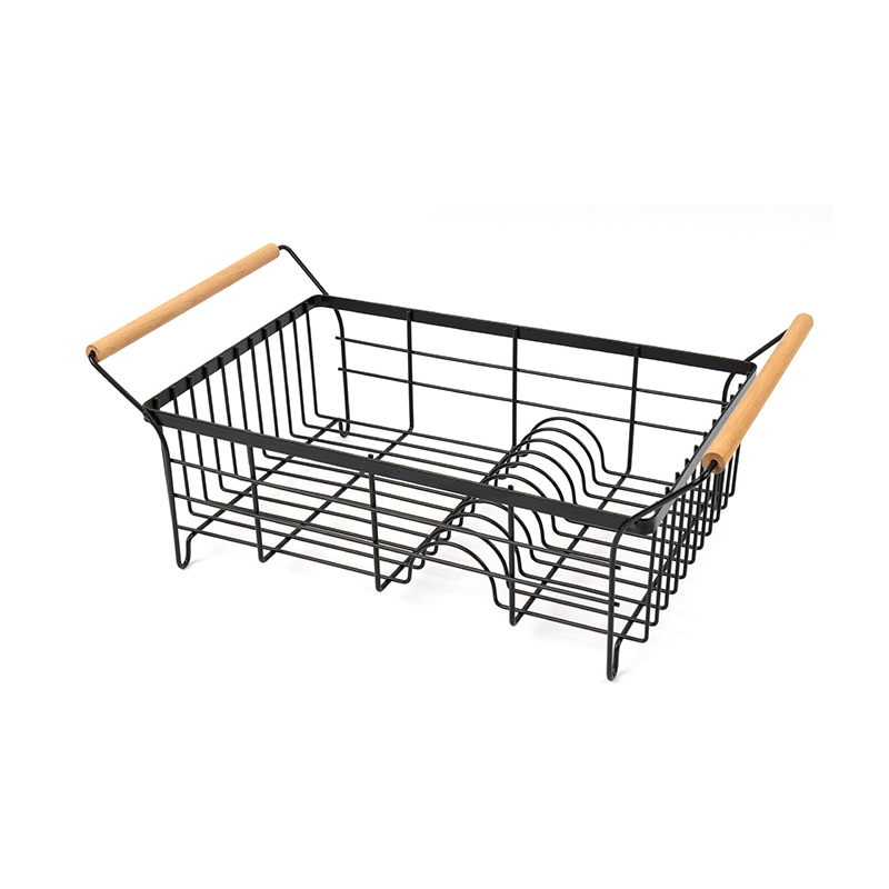 Стеллаж для сушки посуды из нержавеющей стали с держателем для столовых приборов и сушильной панелью