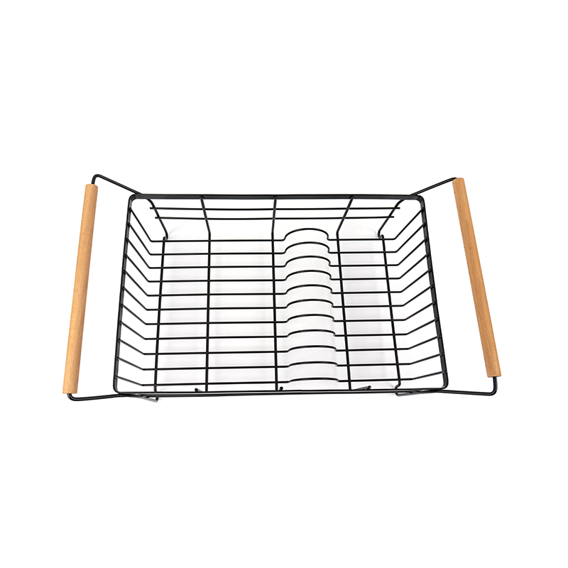 Стеллаж для сушки посуды из нержавеющей стали с держателем для столовых приборов и сушильной панелью