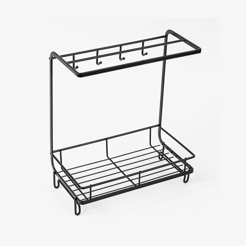 Полка для кухонной мойки с держателем для губки и полотенца