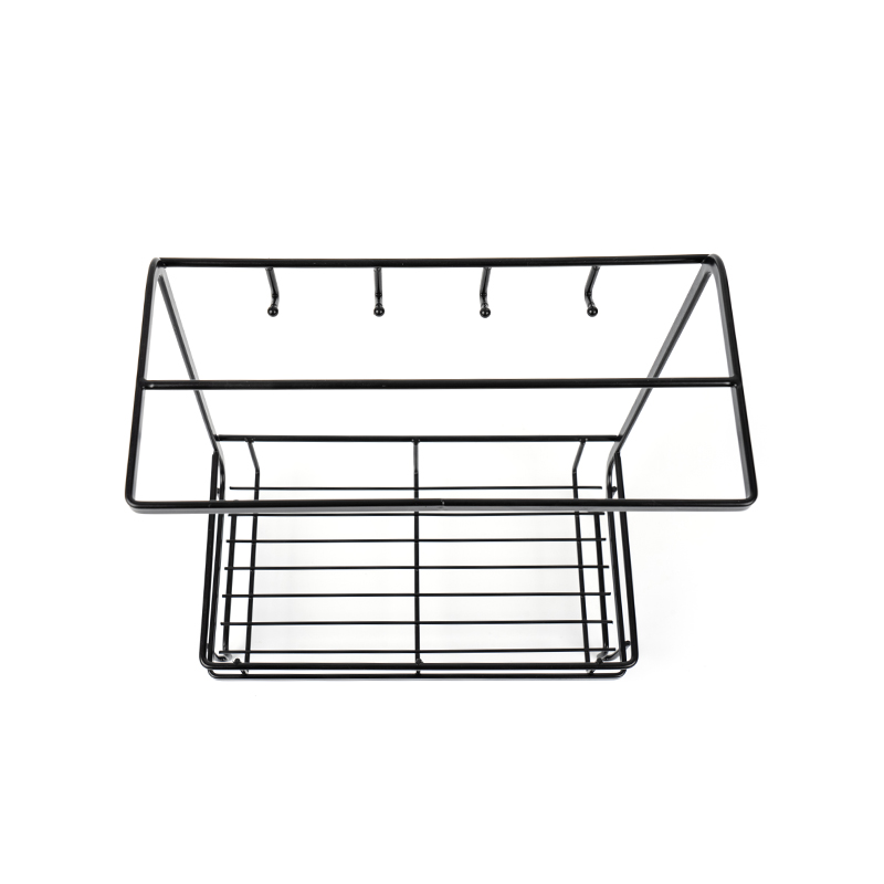 Полка для кухонной мойки с держателем для губки и полотенца