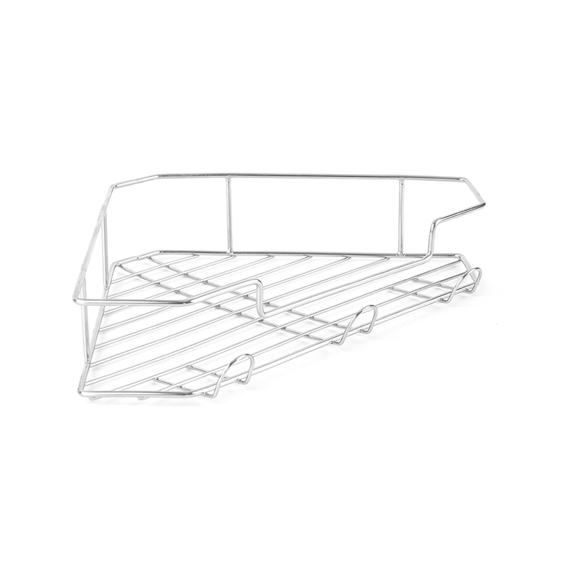 Настенная угловая полка для душа из нержавеющей стали 304