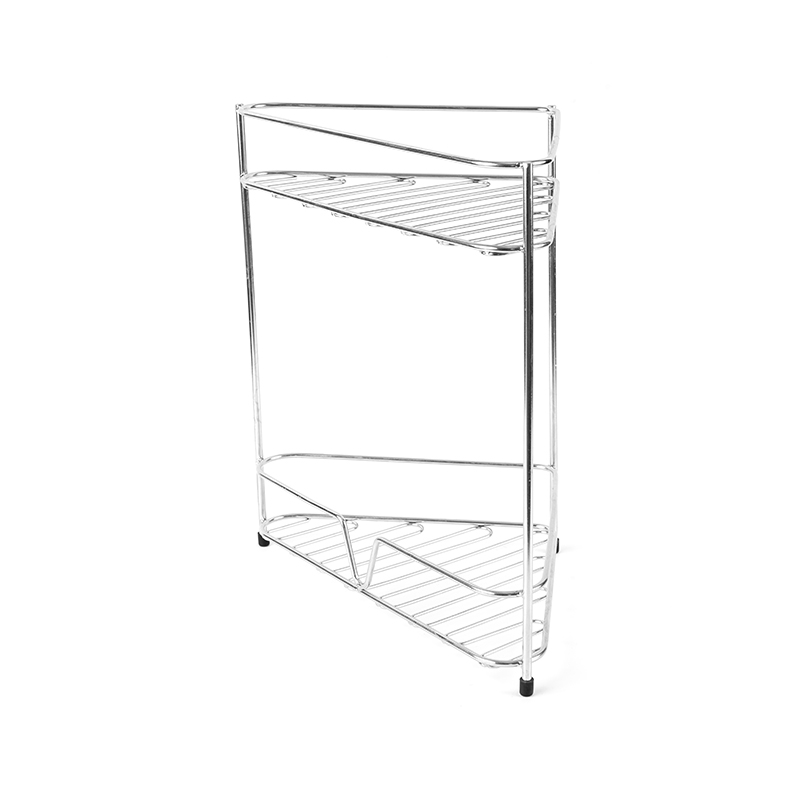 Угловая полка-органайзер для ванной комнаты