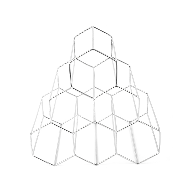 3-уровневая отдельно стоящая полка для бутылок вина на столешнице