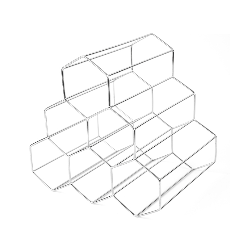 3-уровневая отдельно стоящая полка для бутылок вина на столешнице