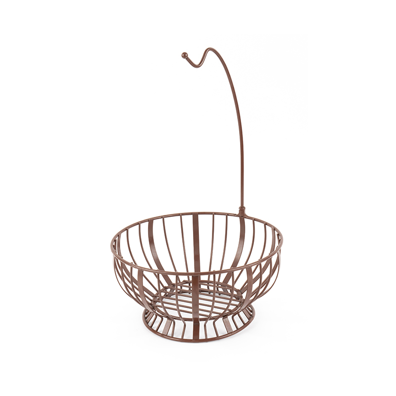 Корзина с фруктами и вешалкой для бананов для кухни