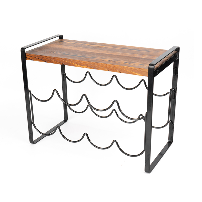 Деревенские деревянные бутылки шкафа вина Кунтертоп отсутствие собрания потребности