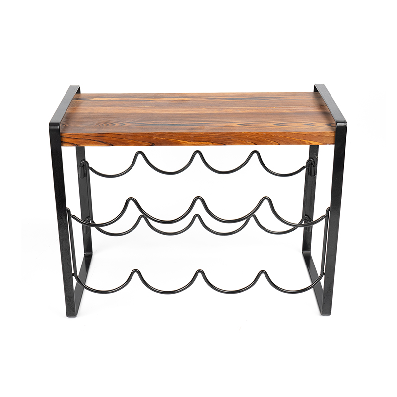 Деревенские деревянные бутылки шкафа вина Кунтертоп отсутствие собрания потребности