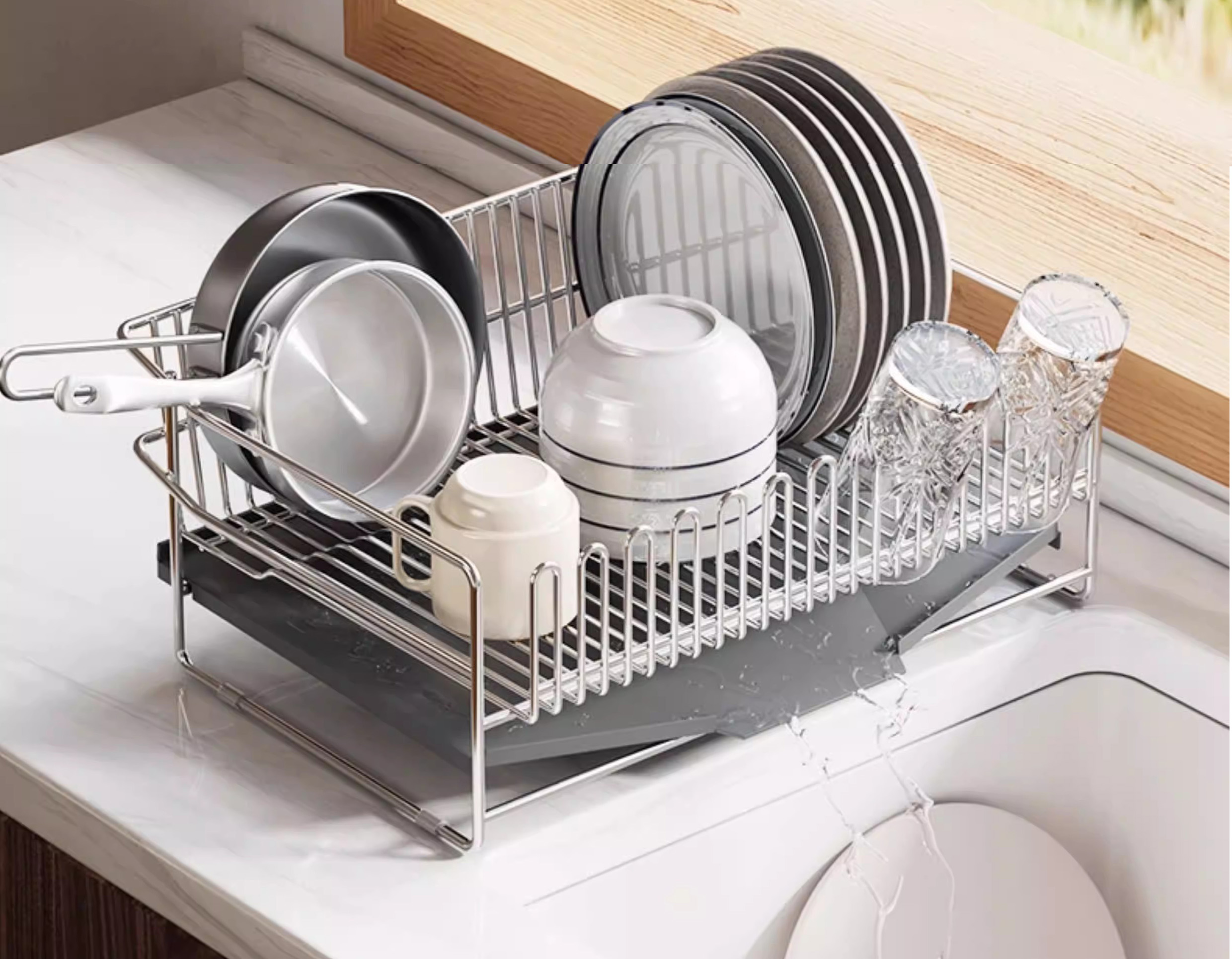 Что такое держатель для посуды из нержавеющей стали 304 и для чего он используется?